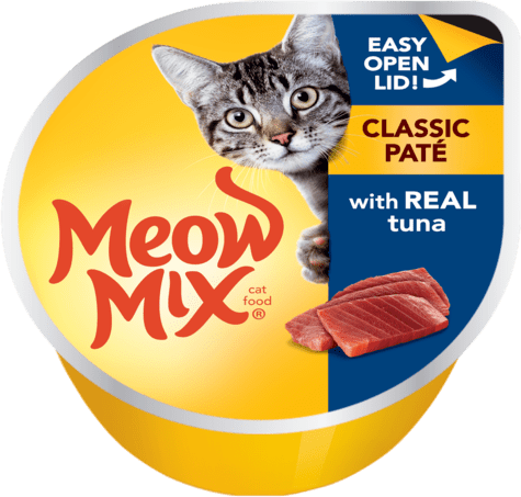 Meow Mix Classic Paté With Real Tuna